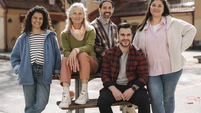 Förskola - gruppbild