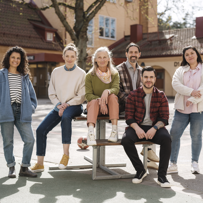 Förskola - gruppbild