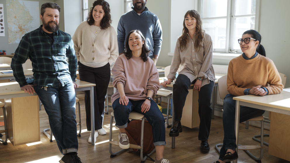 Grundskola - gruppbild