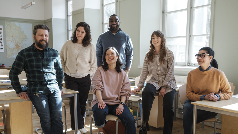 Grundskola - gruppbild