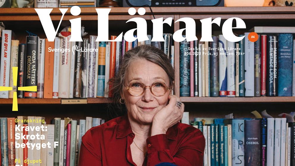 Omslaget till en ViLärare-tidning
