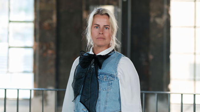 Anna Olskog, nyvald ordförande för Sveriges Lärare vid kongressen i Norrköping, maj 2024.