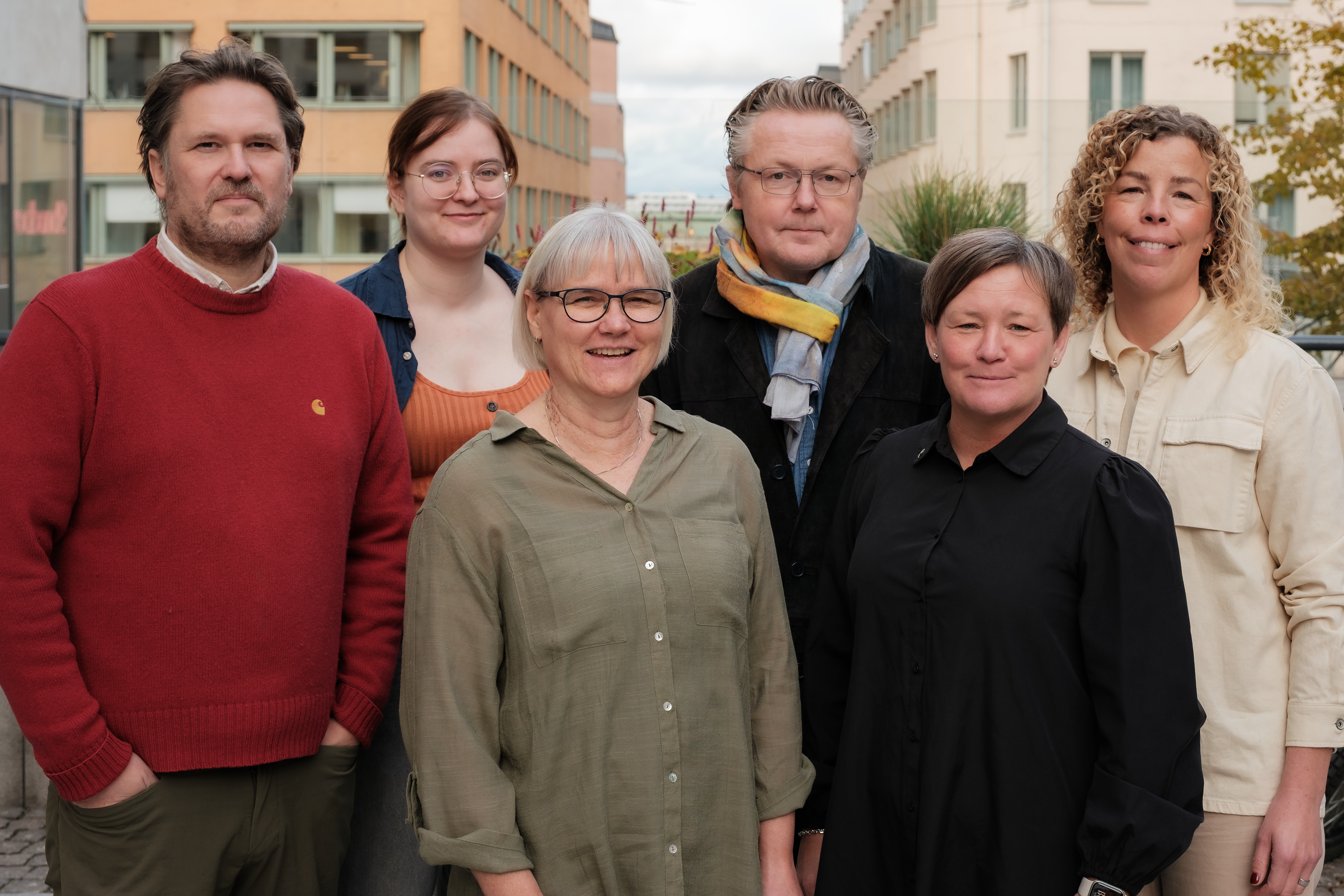 Gruppbild på Yrkesetiska rådet, Sveriges Lärare.