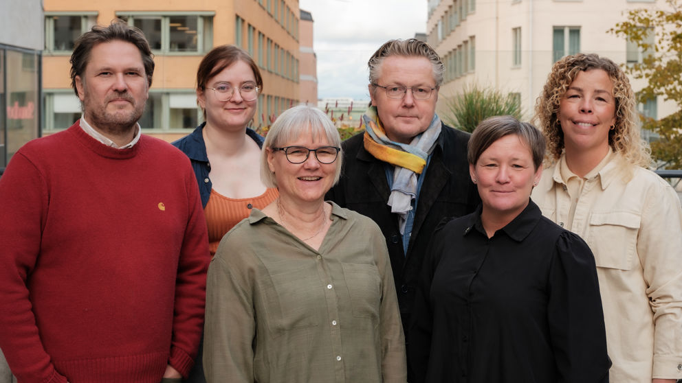 Gruppbild på Yrkesetiska rådet, Sveriges Lärare.