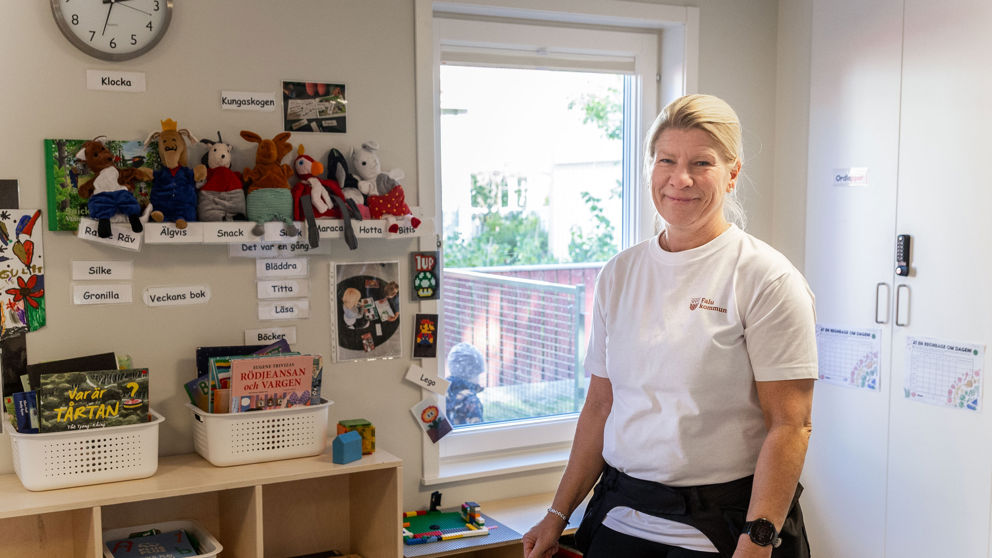 250923 Helene Tryggveson poserar för ett porträtt under en fotografering den 23 september 2025 i Falun.
Foto: Daniel Eriksson / BILDBYRÅN / COP 173 / DE0303