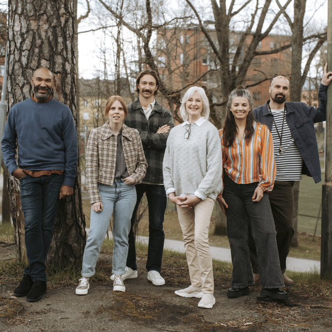 Gymnasieskola - gruppbild